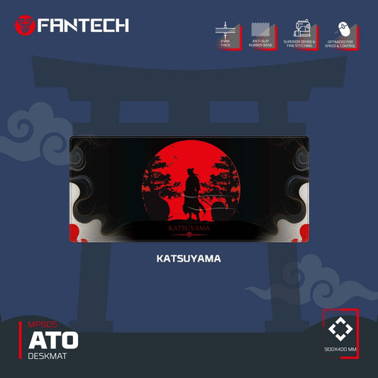 Fantech, Mp905 Ato Katsuyama, Gaming And Office Mousepad, Xx-Large Size: 90Cmx40Cmx0.4Cm