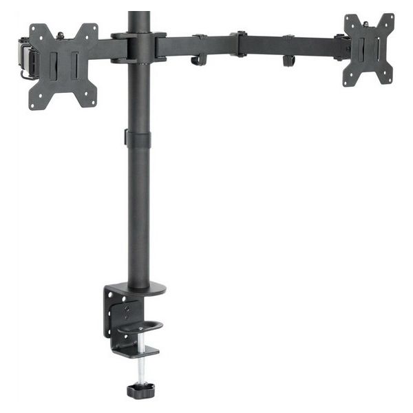 Conqueror, Table Stand Desk for 2 X LED, LCD, Plasma TV 13''to 27'' - MS02