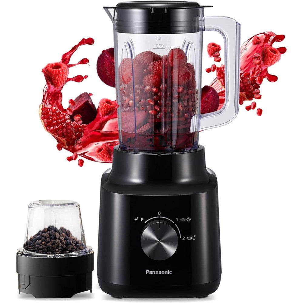 Panasonic, Blender With Dry Mill, 1.0L , 450W Black