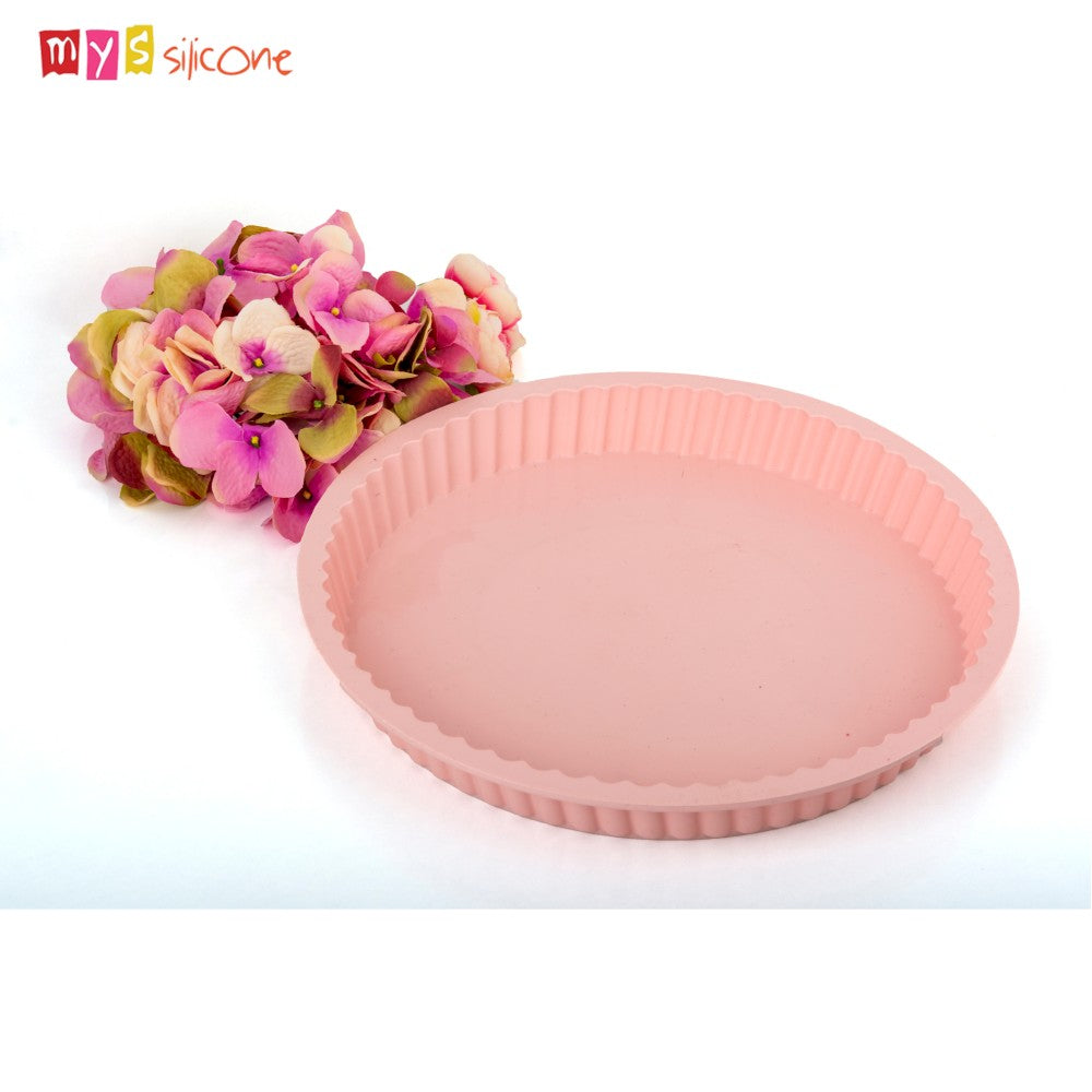 MYS Silicone, Silicone Tart Pan 28x28x3.5 Cm