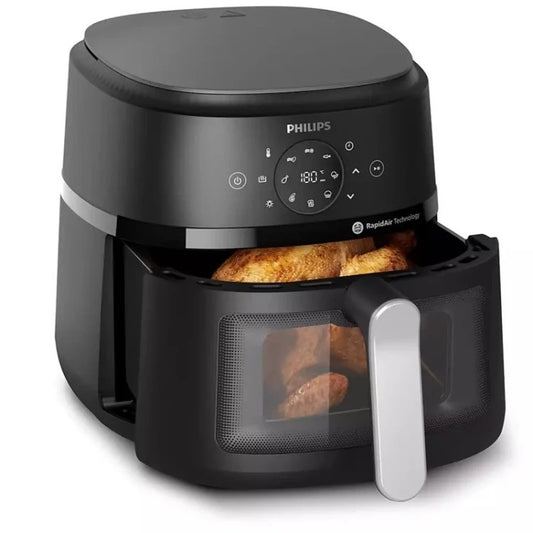 Philips, Air Fryer, 1700W, See-Through Window, 6.2L, Digital Touch Screen Control