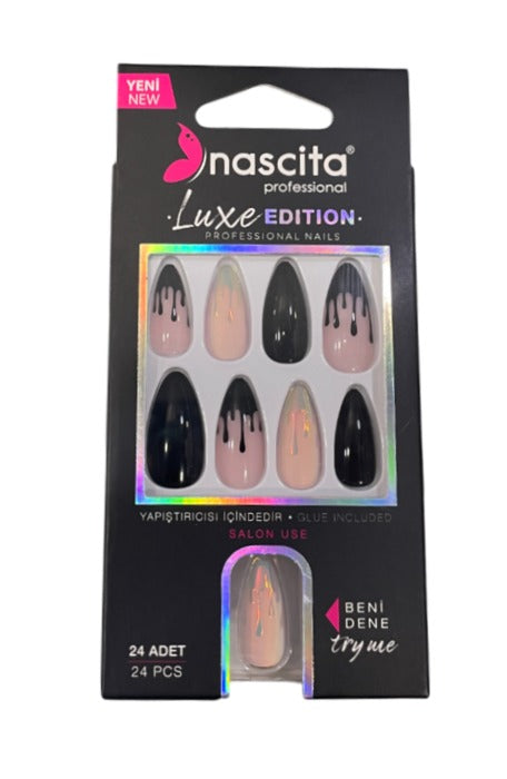 Nascita Luxe False Nails With Glue 280 - Pack of 24