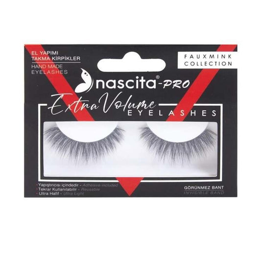 Nascita Pro Faux Extra Volume False Eyelashes With Glue 105