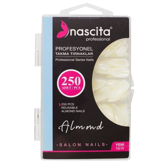 Nascita Reusable Almond Nails 172 - Pack of 250