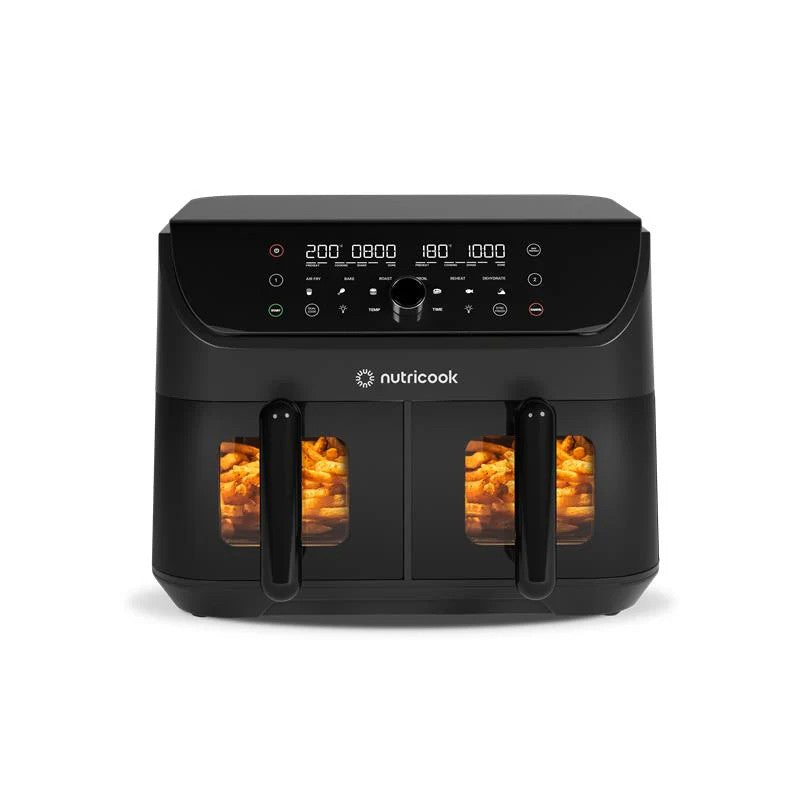 Nutricook, Dual Air fryer 2 Vision , 8.5L 6 Programs