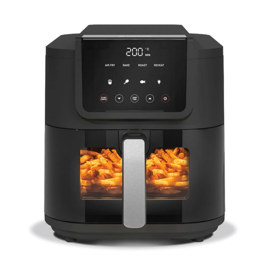 Nutricook Air Fryer Slim 5L, 7 One-Touch Cooking Programs 1500W, NC-AFS100