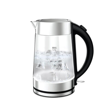 Nutricook Electric Glass Kettle 1.7L, Double-Wall, Heavy-Duty Design, Elite Durability, NC-GK100