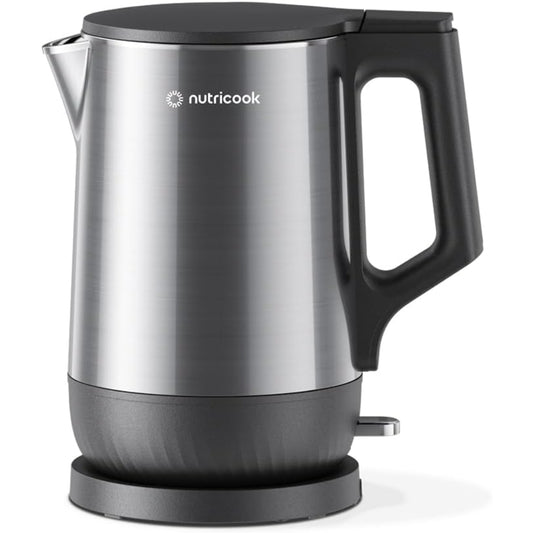 Nutricook Stainless Steel Electric Kettle 1.7L, 1800W, NCK-USK501