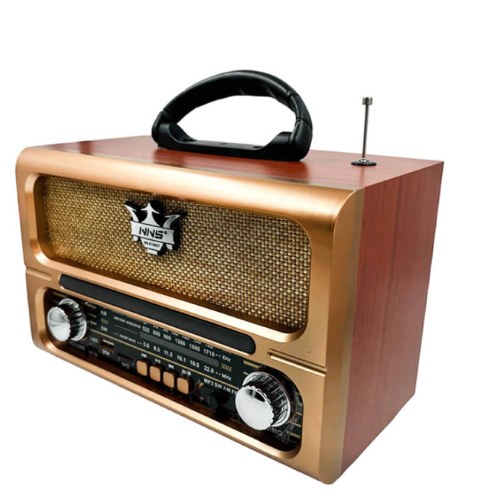 Ns-8188Bt Portable Usb+Tf Card+Aux Nostalgic Radio
