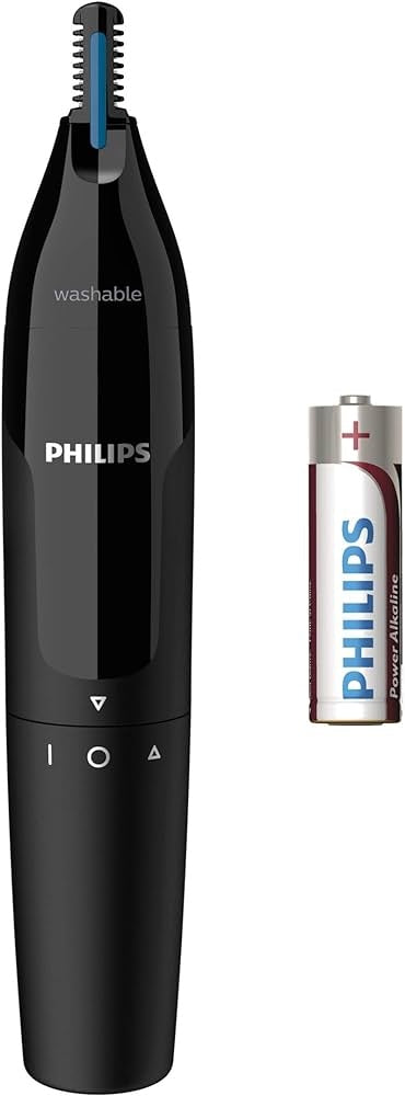 Philips, Nose & Ear Trimmer, Washable, Aa Battery, Protective Guard System, NT1650/16