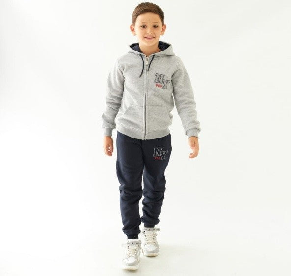 NY, Logo Hoodie & Pant For Boys, Available in Different Sizes