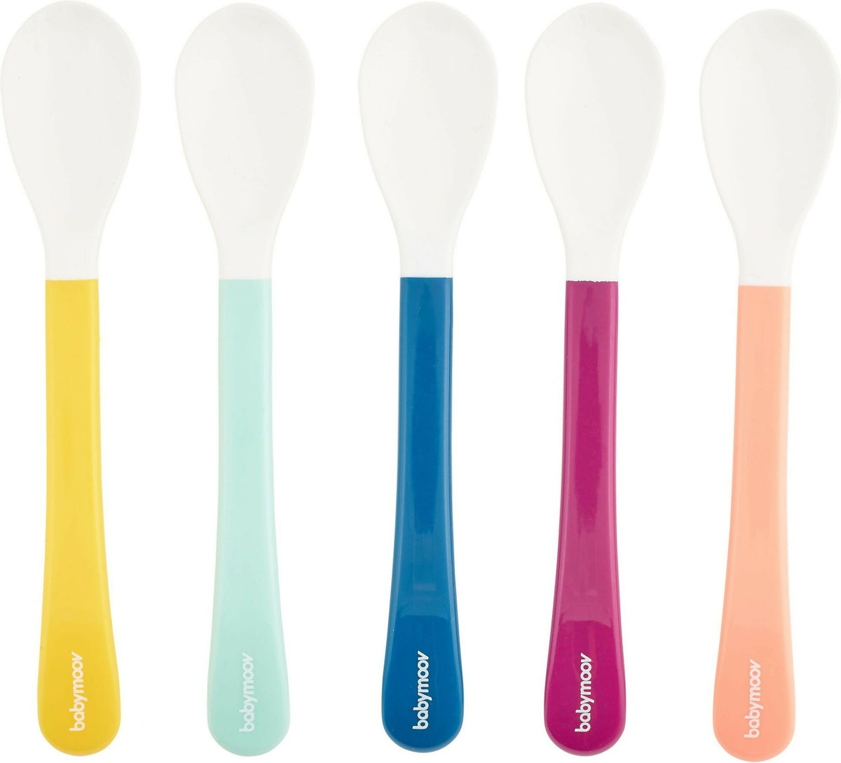 Babymoov, 5 Spoons Multicolors 2Nd Age