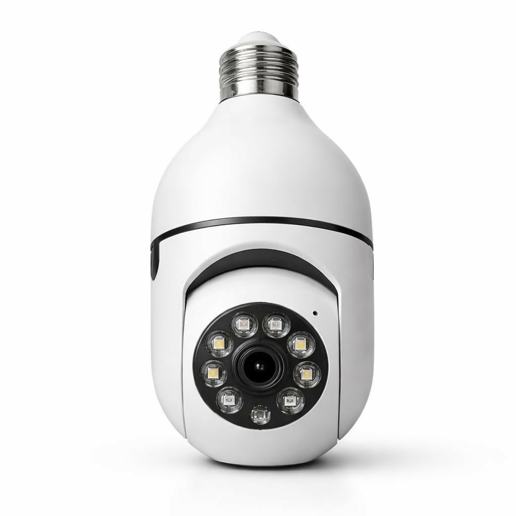 V380 WiFi Smart Bulb Security Camera – Wireless Light Bulb CCTV Camera
