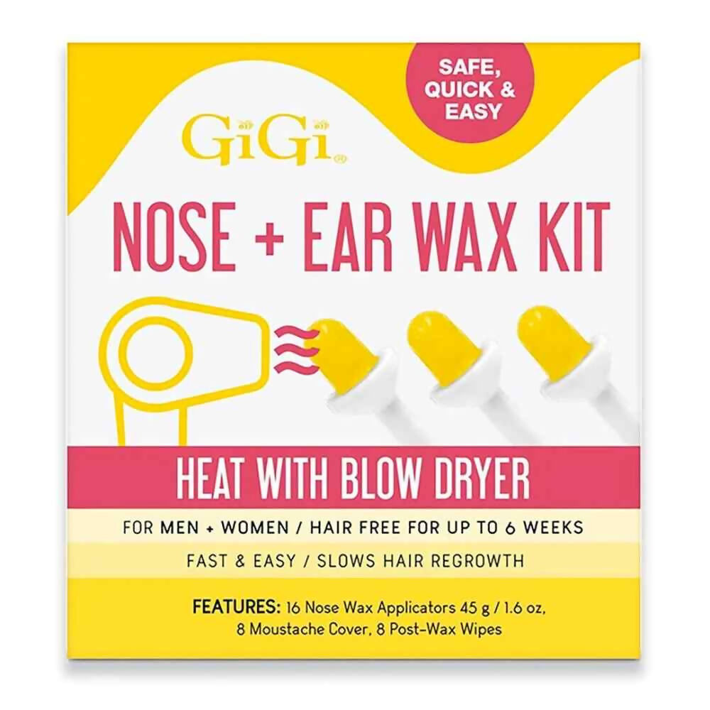 GIGI Nose + Ear Blow Dry Wax Kit