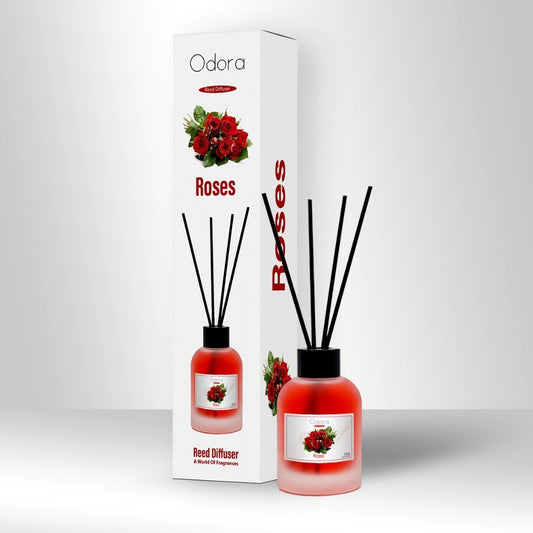 Odora, Reed Diffuser-Roses Fragrance