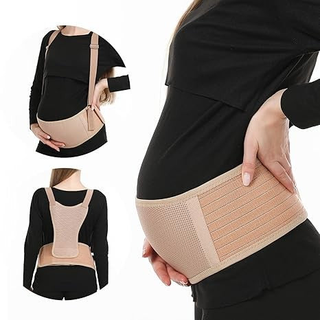 OrthoLife, Adjustable Maternity Belt Pregnancy Support - Belly Bands For Pregnant Women Suffer From Hip, Back, And Pelvic Pain During Pregnancy And Postpartum