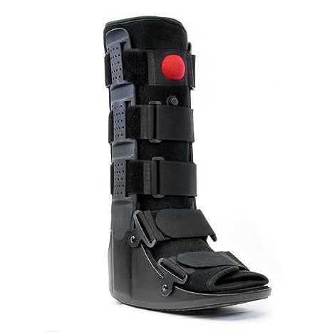OrthoLife, Brace Direct Air Cam Walker Fracture Boot Tall- Full Medical Recovery, Protection And Healing Walking Boot - Foot Or Ankle Injuries, Fractures And Sprains Doctor Recommended Boot, Men & Women, Left