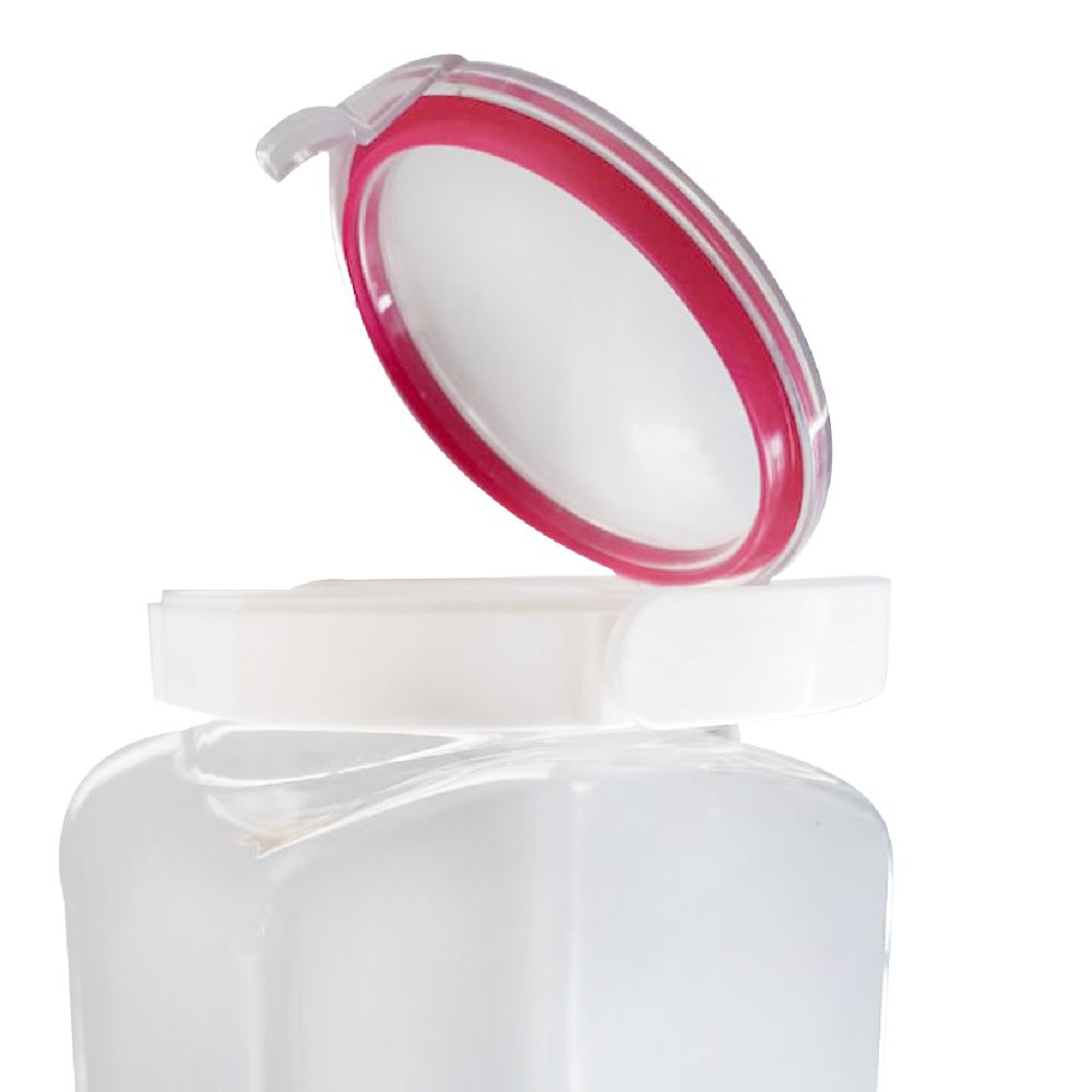 Fresh Look Airtight Plastic Canister, Fuchsia Joints 3850 Ml