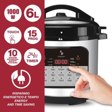 Beper Multicooker Pressure Pot, P101COS002