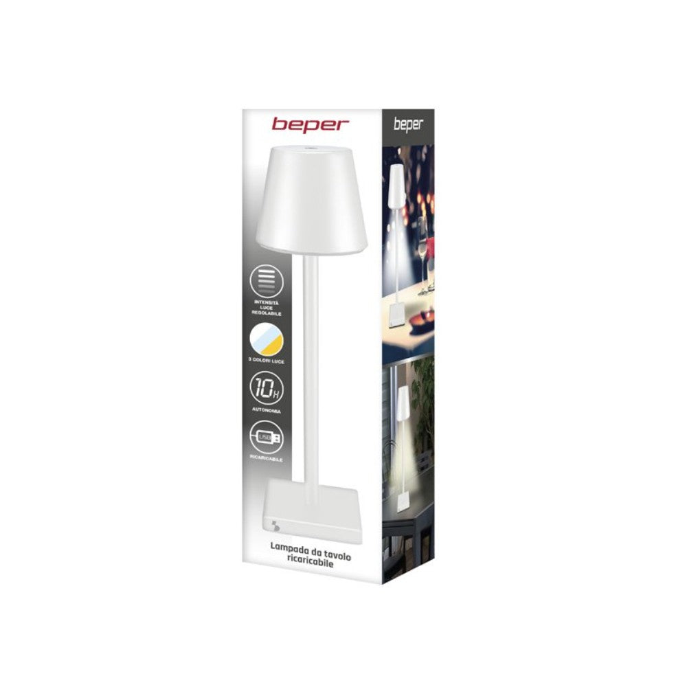 Beper, Rechargeable Table Lamp, P201UTP102