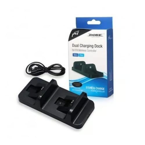 Dobe, Dual Charging Dock For Ps$ Wireless Controller Slim/Pro