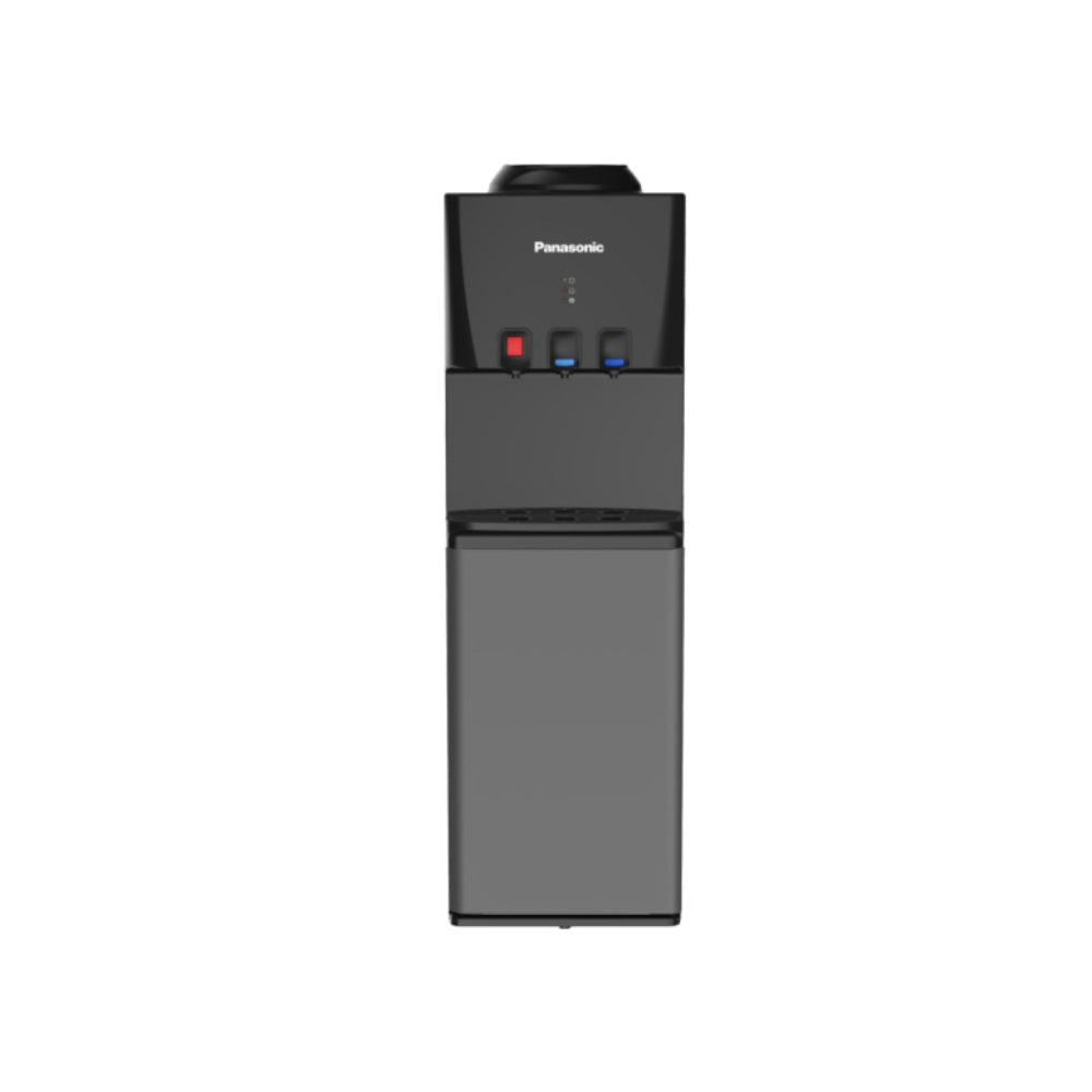 Panasonic, Water Dispenser, Three Faucets, Child Safety, Refrigerator at The Bottom Black, PAN-WD3320TF