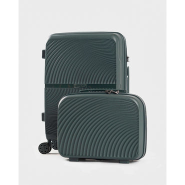 Partner Prime, Hardside Spinner Luggage 2-Piece Set, Green, Available in Different Colors