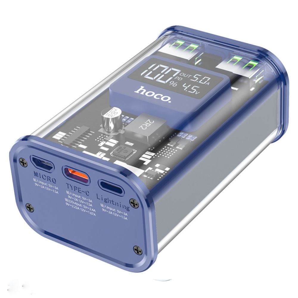 Hoco, J105 10000Mah 22.5W Power Bank Discovery Edition, Available In Different Colors