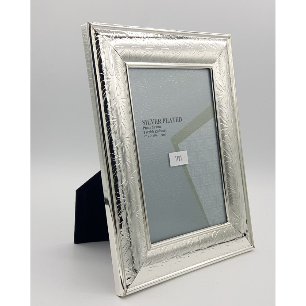 Silver Plated Photo Frame 10x15cm 1191