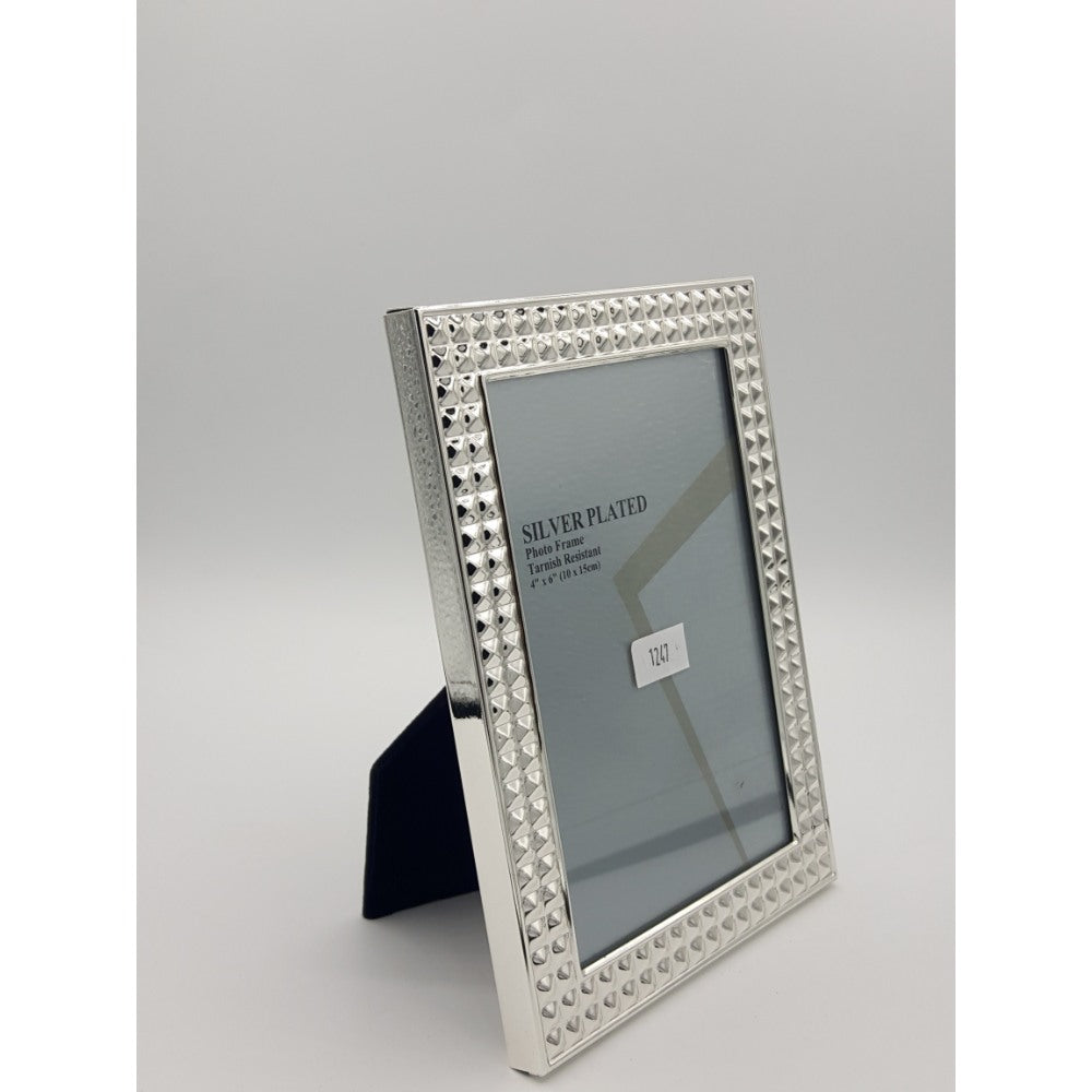 Silver Plated Photo Frame 10x15cm 1247