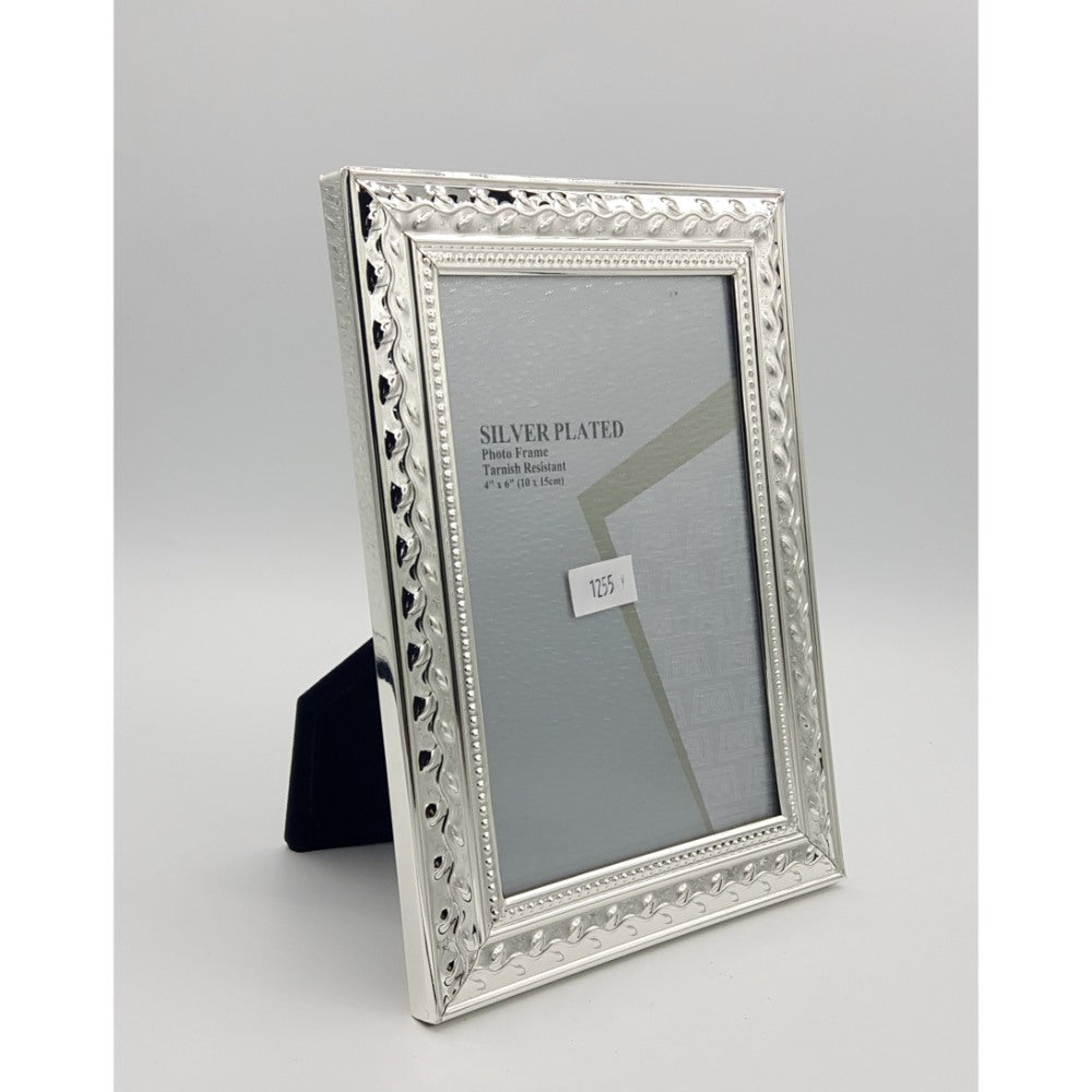 Silver Plated Photo Frame 10x15cm 1255