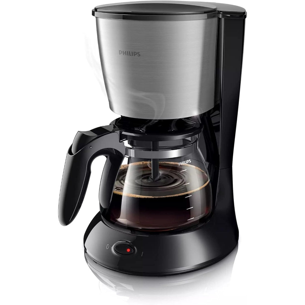 Philips, Daily Collection, Coffee Maker Semi Auto, Black, HD7462