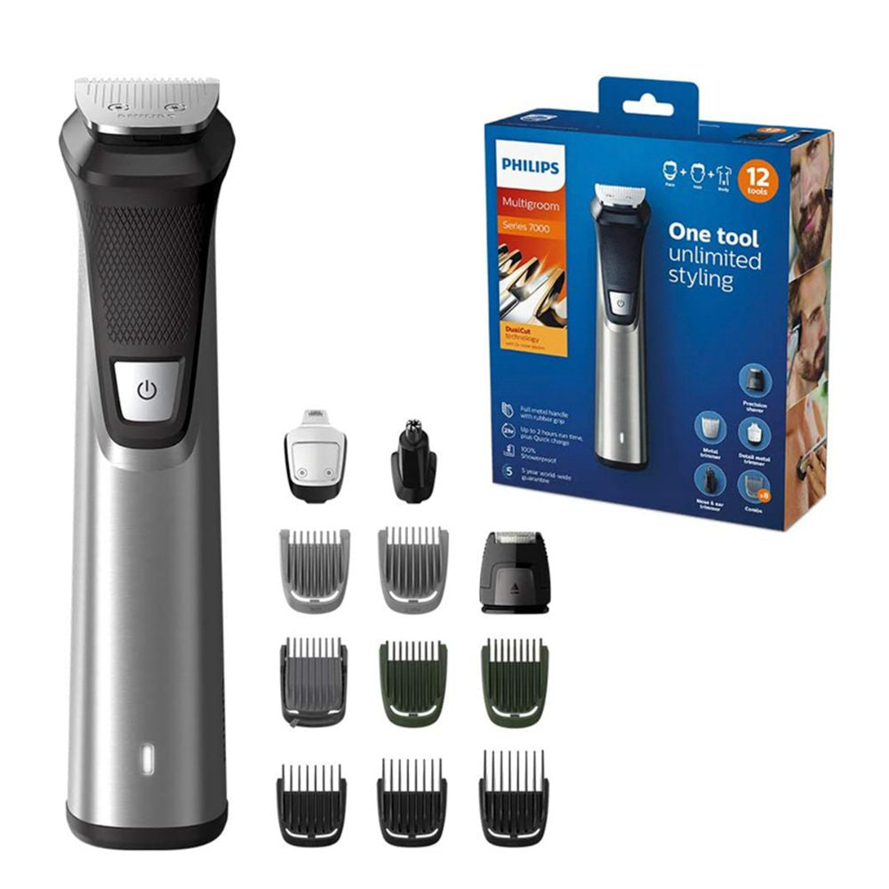 Philips, Multigroom Series 7000 12-In-1, Face, Hair And Body