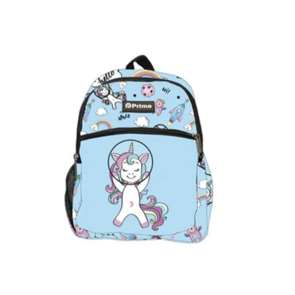 Primebag, Waterproof Backpack, Cartoon Animal Schoolbag For Kids, Lunch Box Carry Bag, Unicorn