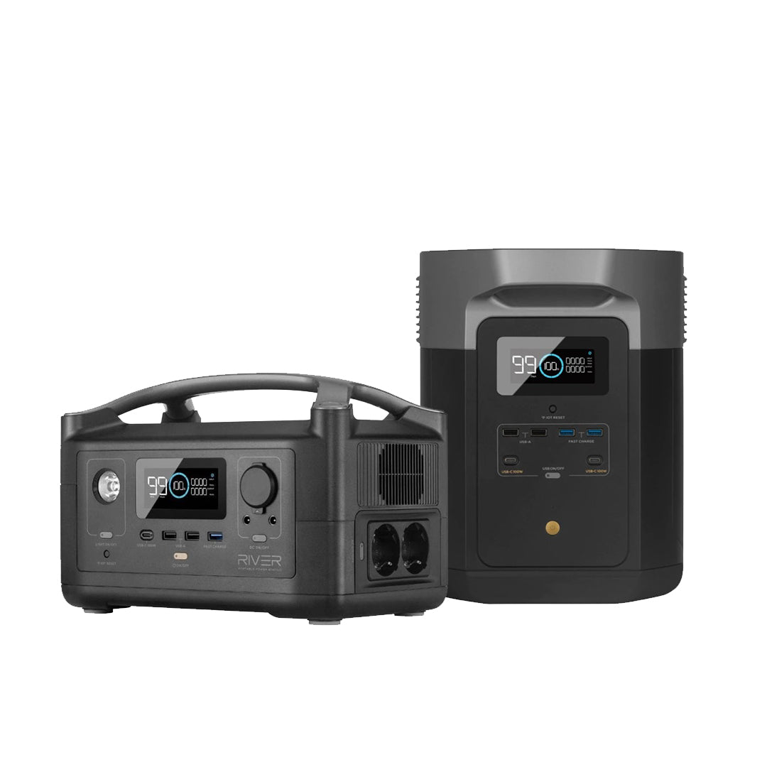 EcoFlow, Delta Pro Portable Power Station, 3600W 3600Wh Surge 7200W 1,000,000 Mah, Solar charge 1600W,Wifi