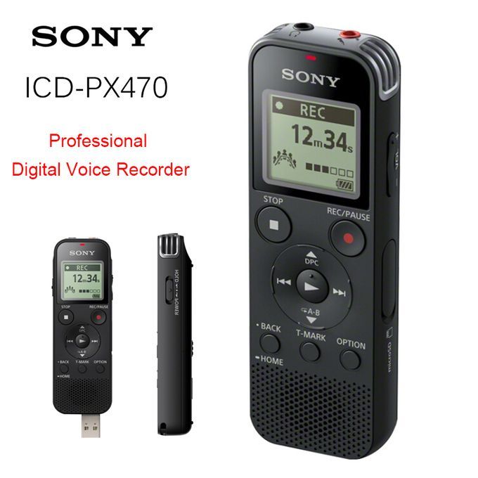 Sony, PX470 Digital Voice Recorder PX Series