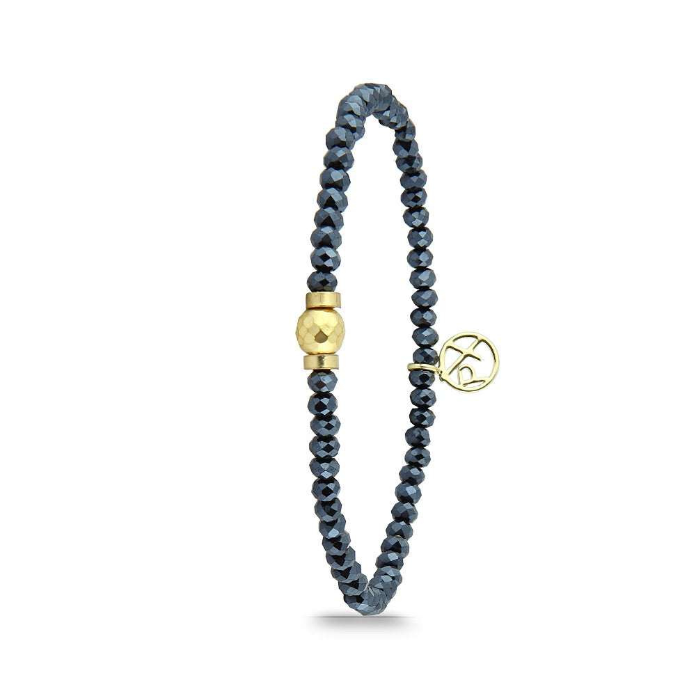 Polo Exchange, Women Stainless Steel Beads Bracelet