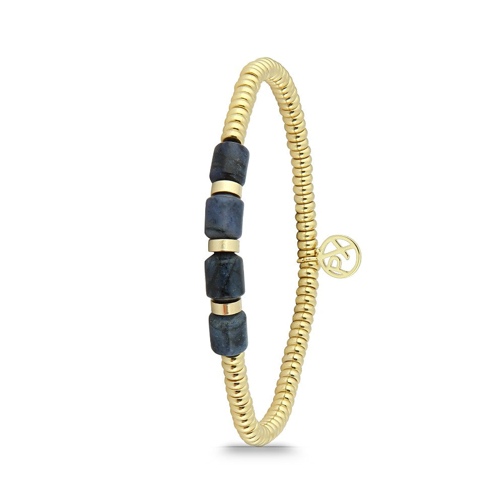 Polo Exchange, Women Stainless Steel Beads Bracelet