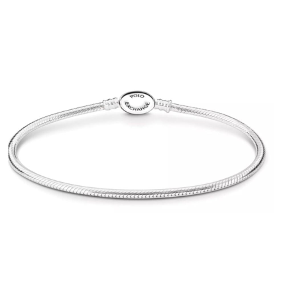 Polo Exchange, Woman Jewelries, Sterling Silver Charm Bracelet