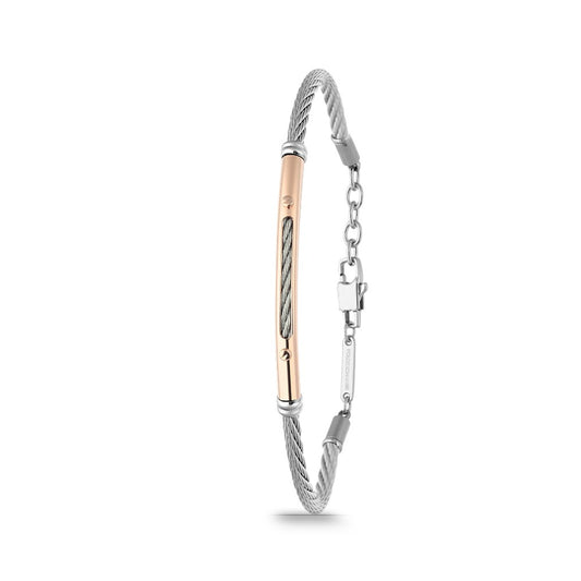 Polo Exchange, Man Steel Bracelet