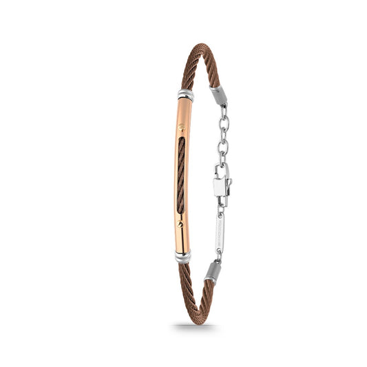 Polo Exchange, Man Steel Bracelet