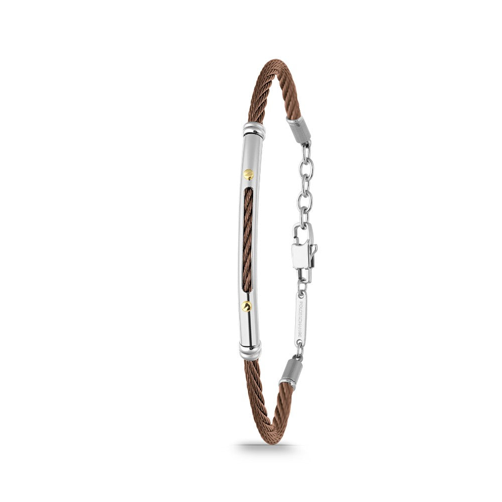 Polo Exchange, Man Steel Bracelet