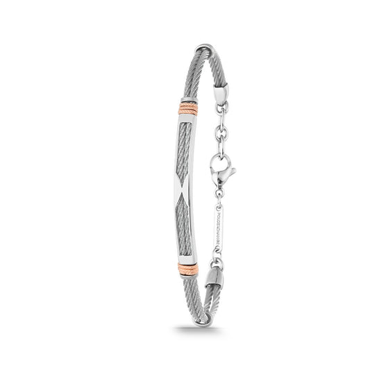 Polo Exchange, Man Steel Bracelet