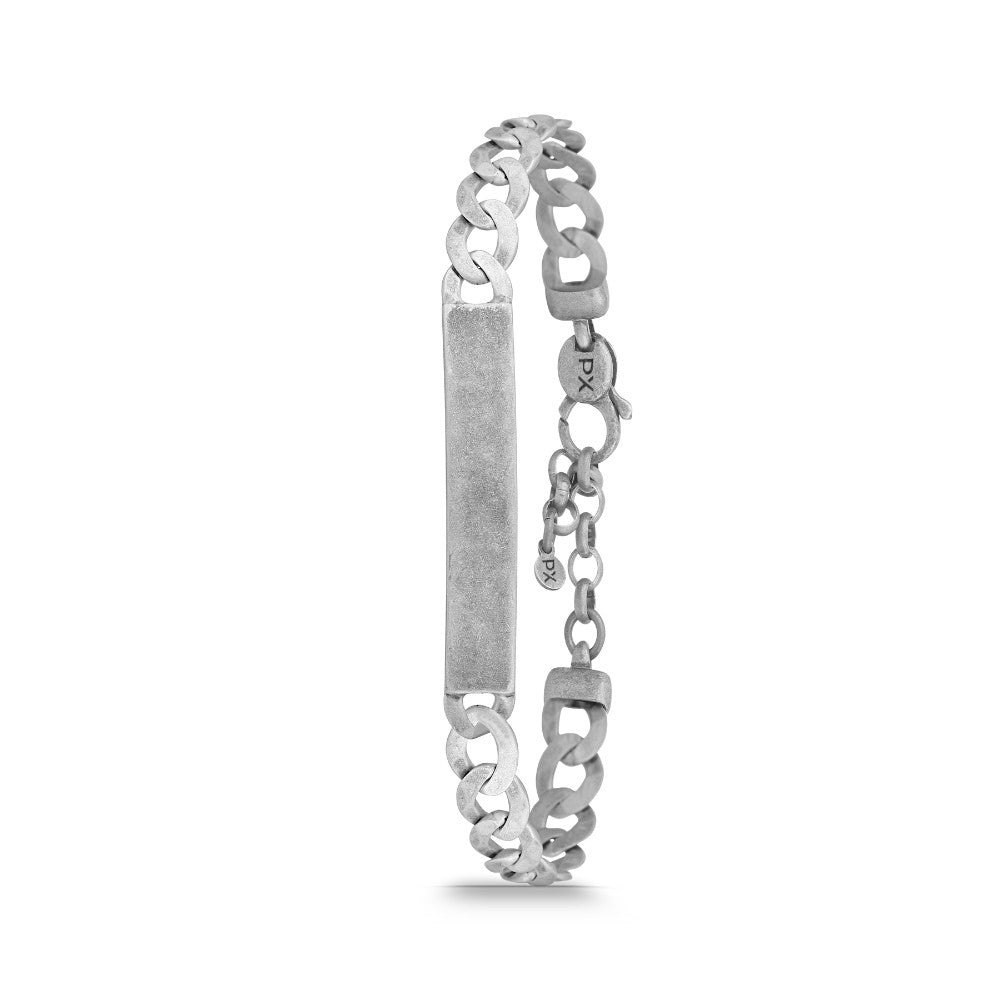Polo Exchange, Man Silver Bracelet
