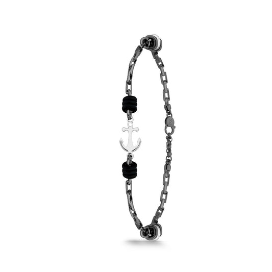 Polo Exchange, Man Silver Bracelet
