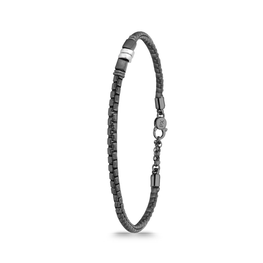 Polo Exchange, Man Silver Bracelet