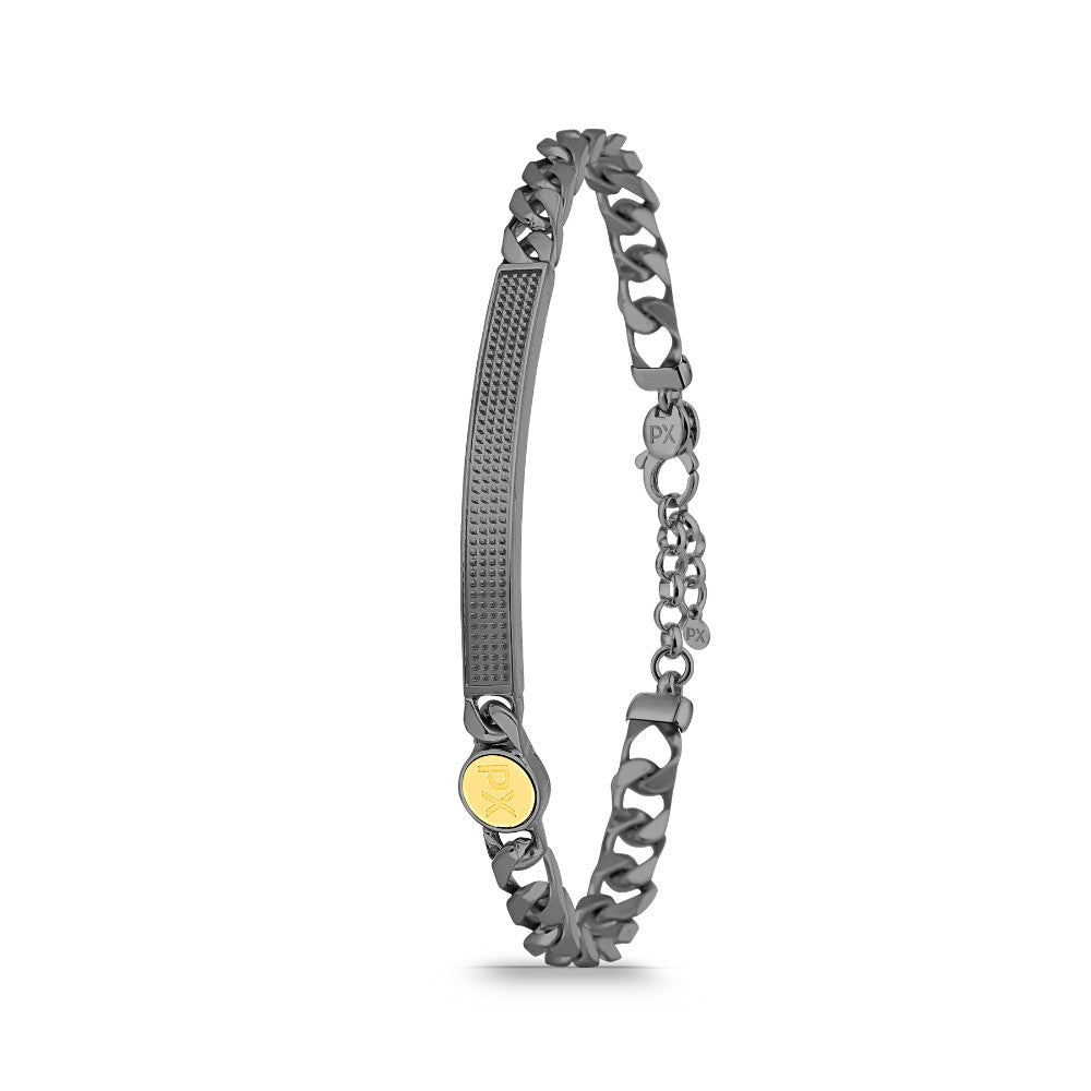 Polo Exchange, Man Silver Bracelet