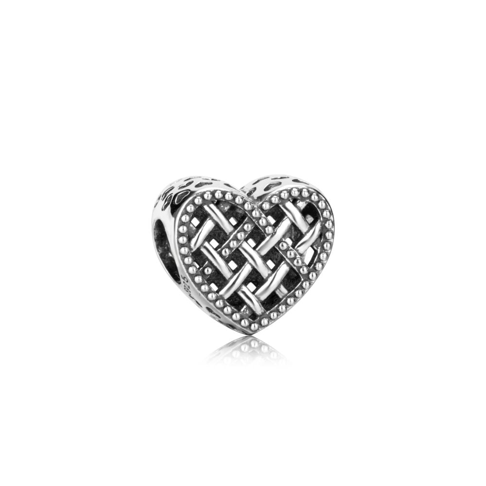 Polo Exchange, Woman Jewelries, Sterling Silver Heart Charm