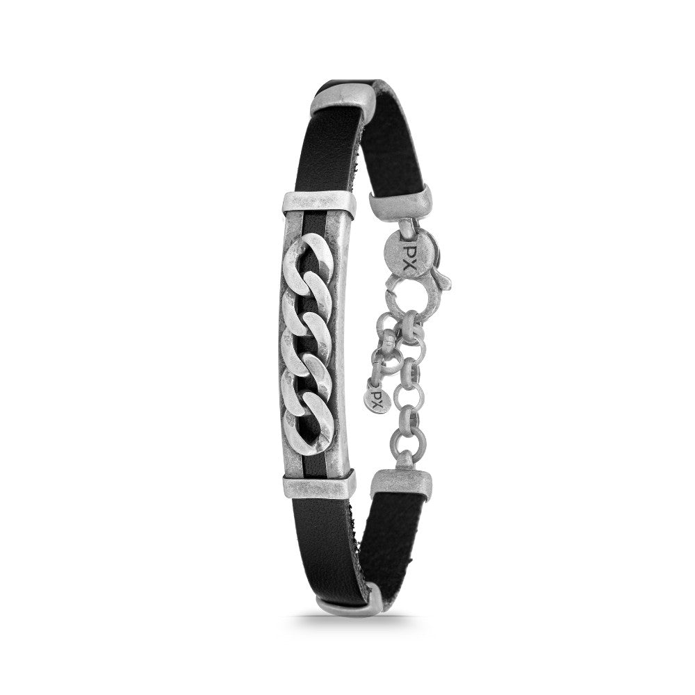 Polo Exchange, Man Silver Bracelet
