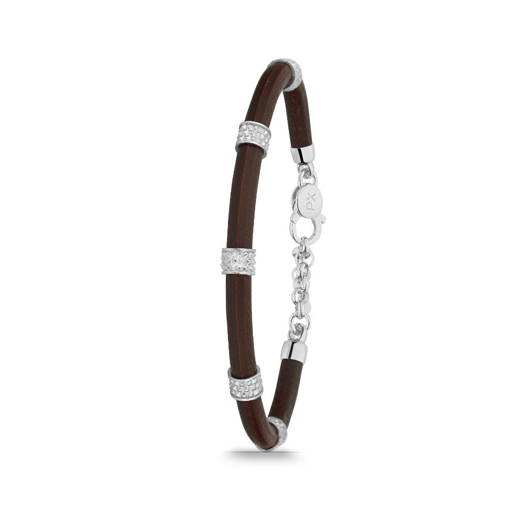 Polo Exchange, Man Silver Bracelet